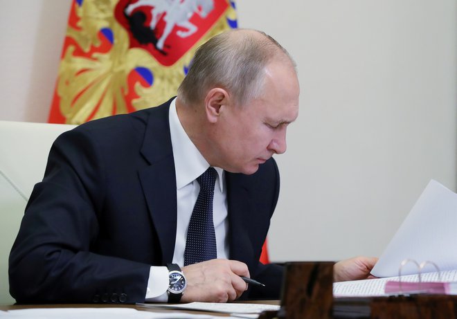 Ruski predsednik Vladimir Putin. FOTO: Sputnik via Reuters