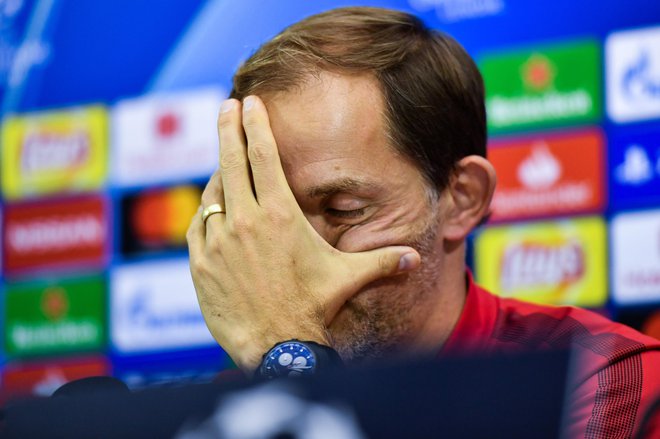 Thomas Tuchel se je moral pol leta pred iztekom pogodbe posloviti od moštva PSG. FOTO: Alberto Pizzoli/AFP