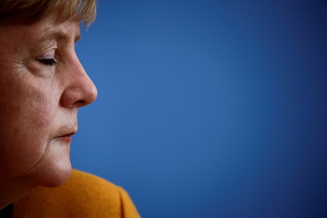 Kako se bo konec leta 2021 zapisala v zgodovino Angela Merkel? FOTO: Hannibal Hanschke/Reuters