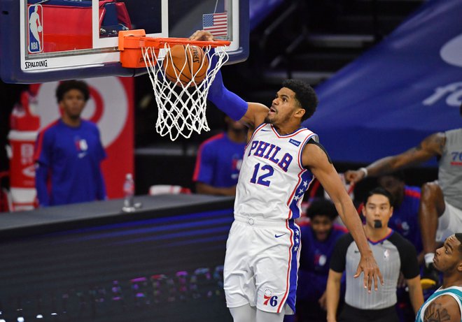 Tobias Harris je bil najbolj učinkovit v moštvu Phialdelphie. FOTO: Eric Hartline/Usa Today Sports