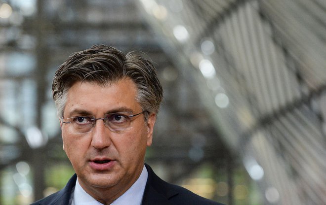 Andrej Plenković. FOTO: Johanna Geron/AFP