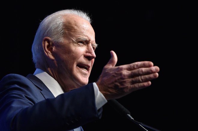 Joe&nbsp;Biden bo prisegel 20. januarja. FOTO: David Becker/AFP