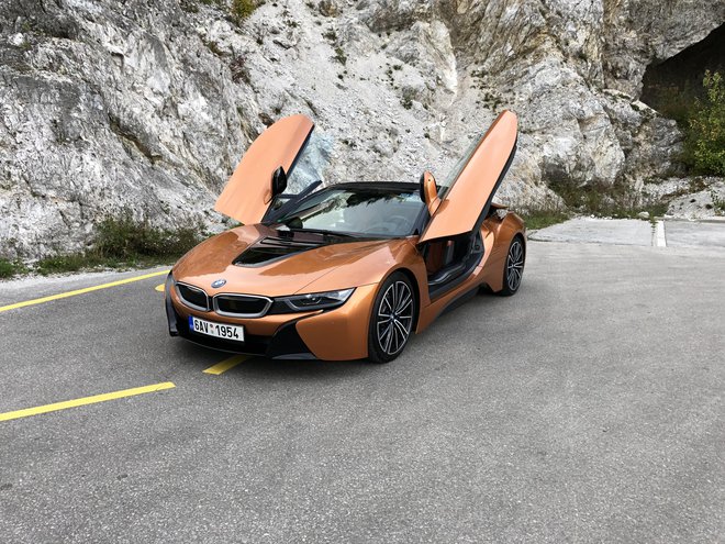 BMW i8 roadster. FOTO: Aljaž Vrabec