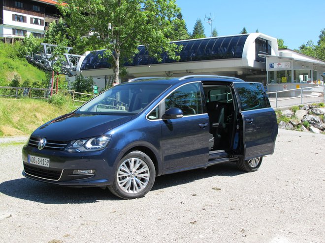 Volkswagen sharan. FOTO: Blaž Kondža