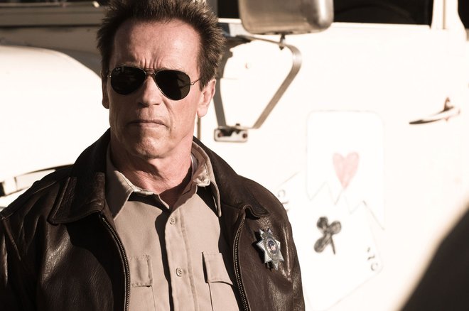 Arnold Schwarzenegger v prizoru iz filma The Last Stand (2013). FOTO: Press Release