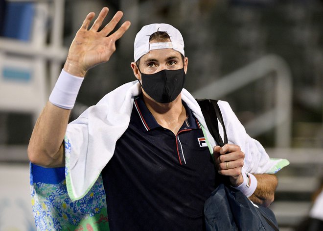 John Isner ne bo nastopil na prvem turnirju za grand slam v tej sezoni.&nbsp;FOTO: Mark Brown/AFP