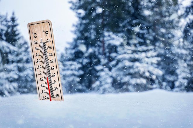 Po Sloveniji so bile po nižinah jutranje temperature od minus šest do minus 12 stopinj Celzija. FOTO: Shutterstock