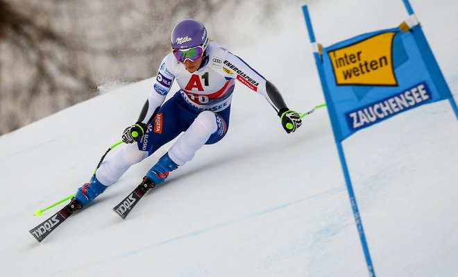 Ilka Štuhec si želi, da bi bila tudi v Kranjski Gori hitra. FOTO: Matej Družnik/Delo