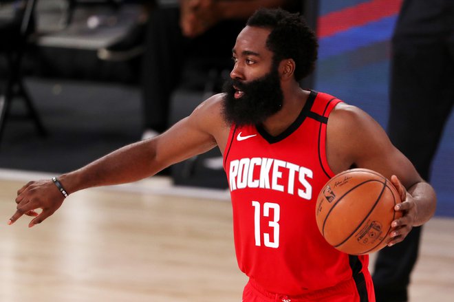 James Harden je uspel izsiliti odhod iz Houstona, za katerega je igral od leta 2012. FOTO: Mike Ehrmann/AFP