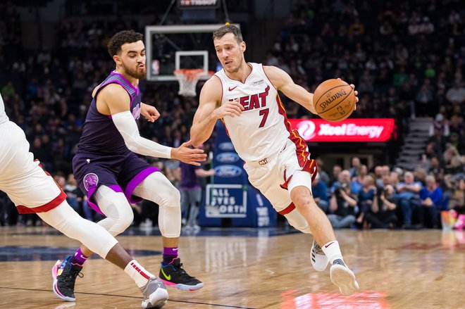 Ob vrnitvi na parket je Goran Dragić za Miami prispeval 12 točk. FOTO: Brad Rampel/USA Today Sports