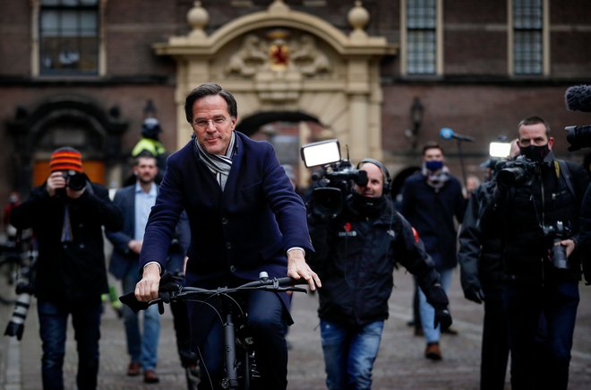 Mark Rutte je na čelu nizozemske vlade že vse od leta 2010.<br />
Foto Remko De Waal/AFP