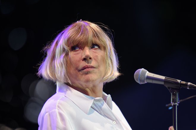 Marianne Faithfull recitira poezijo.&nbsp;FOTO: Guillaume Souvant/AFP