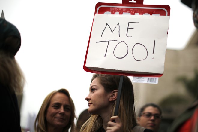 Gibanje #MeToo je prisotno po celem svetu. FOTO:&nbsp;Lucy Nicholson/Reuters