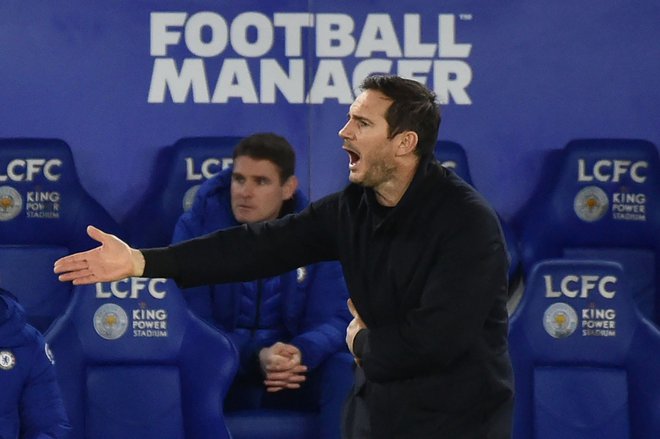 Odslovljeni Chelseajev trener Frank Lampard se ne bo več razburjal nad slabimi igrami svojih varovancev. FOTO: Rui Vieira/AFP