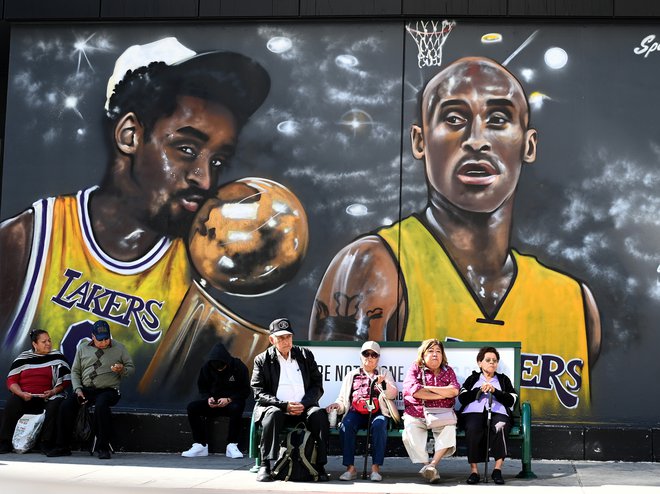 Za navijače LA Lakers je Kobe Bryant nesmrtna legenda. FOTO: Jayne Kamin/USA Today Sports