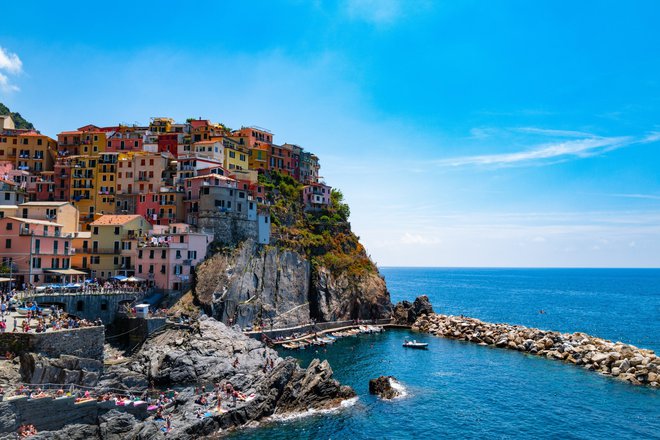 Pot bo vključila slikovite Cinque Terre. FOTO: Promocijsko gradivo