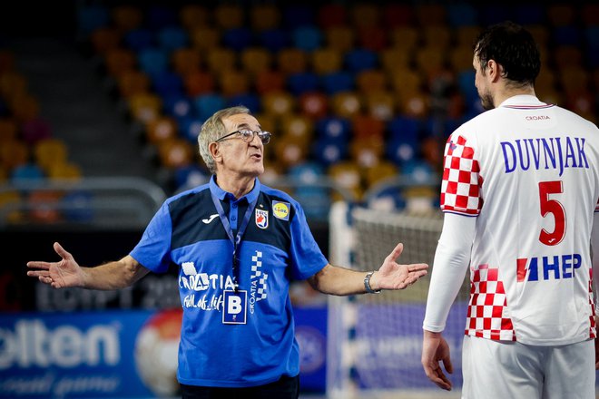 Lino Červar in Domagoj Duvnjak sta si želela drugačno slovo.<br />
FOTO: Jozo Čabraja/Kolektiff