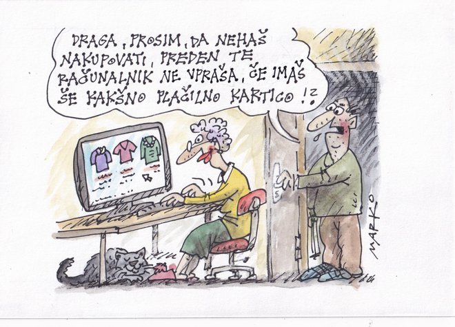 Karikatura Marko Kočevar Foto Marko Kočevar