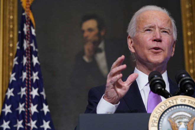 Demokratski predsednik Joe Biden se je lotil okoljevarstvene revolucije. FOTO: Mandel Ngan/AFP