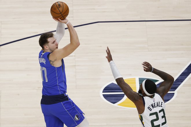 Dallas kljub 30 točkam Luke Dončića ni imel pravih možnosti za zmago. FOTO: Jeffrey Swinger/Usa Today Sports