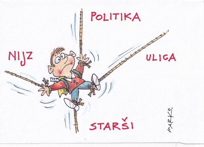 Karikatura: Marko Kočevar