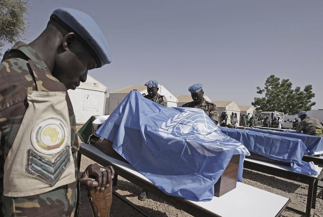 Misija Unamid v Darfurju na zahodu Sudana je v partnerstvu z Afriško unijo delovala 17 let. FOTO: Ho/Reuters