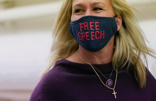 Marjorie Taylor Greene. FOTO: Kevin Lamarque/Reuters