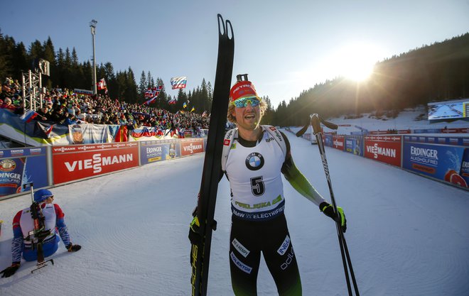 Klemen Bauer se rad spominja polnih pokljuških tribun. FOTO: Matej Družnik/Delo