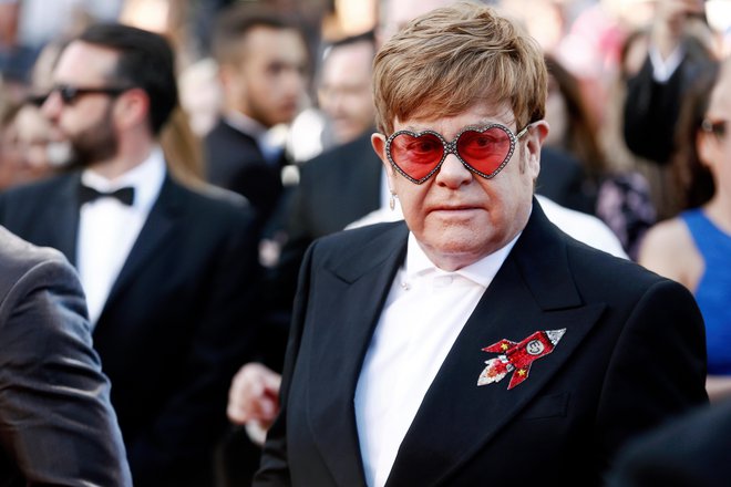 Sir Elton John na premieri filma <em>Rocketman</em> maja 2019.&nbsp;FOTO: Shutterstock&nbsp;