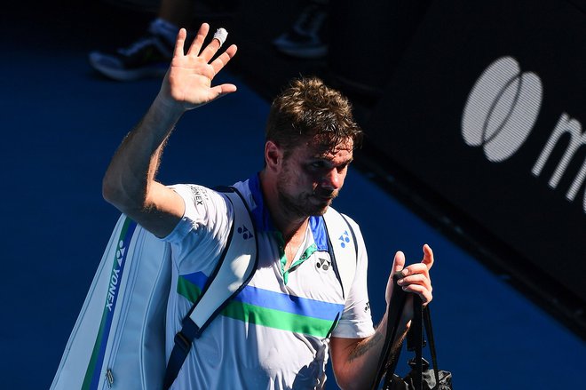 Stan Wawrinka je za letos pomahal s slovo Melbournu. FOTO: William West/AFP