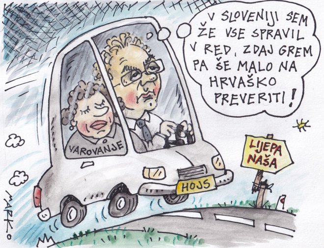 KARIKATURA: Marko Kočevar/Delo