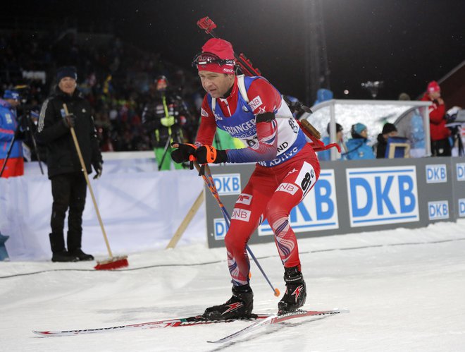 Ole Einar Bjørndalen je tekmoval na tistem pokljuškem prvenstvu pred 20 leti. FOTO: Christine Olsson/AFP