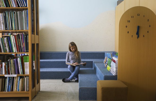 Prevečkrat je izbor za domače branje odvisen od stanja v šolski knjižnici, ne od preferenc učitelja. ​FOTO: Jože Suhadolnik/Delo