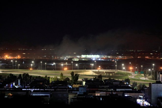 Dim nad Erbilom. FOTO: Thaier Al-sudani/Reuters