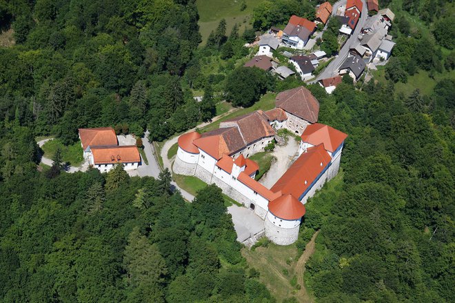 Grad Turjak je bil tudi pred epidemijo zaradi vrste nedorečenosti večino časa zaprt. Foto Primož Hieng