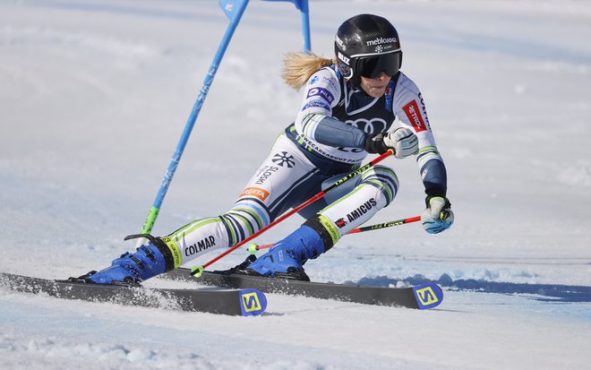 Ana Bucik tokrat ni zbodla, švedske, tekmice. FOTO: Leonhard Foeger/Reuters