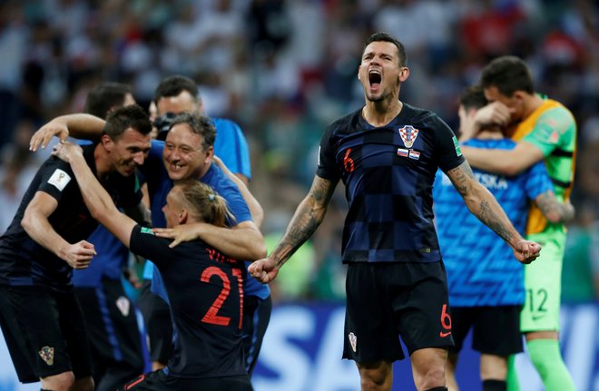Dejan Lovren se je poleti veselil največjega uspeha hrvaškega nogometa. FOTO: Reuters