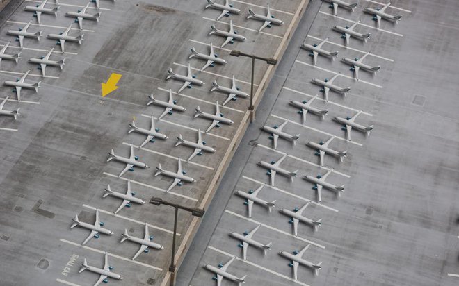 &raquo;V prostorih podjetja je na desetine letal, ki se valjajo po Boeingovih tovarnah. Skupno jih je nekje nad 50. FOTO: Andreas Prott / Shutterstock