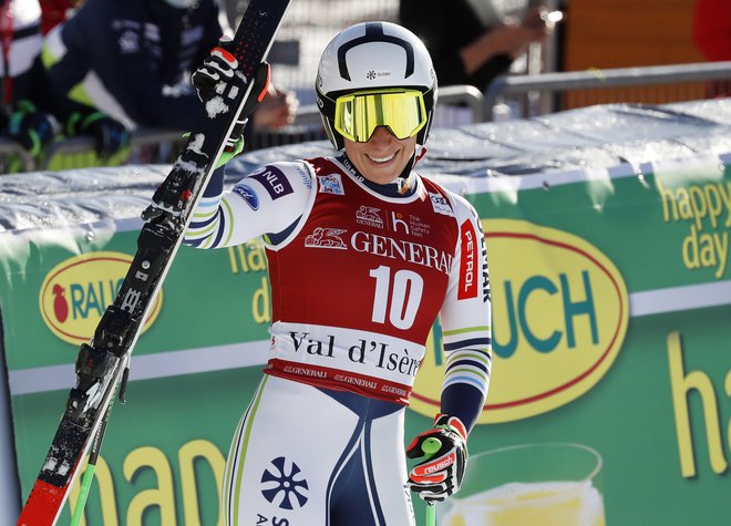 Ilka Štuhec je odlično začela novo sezono. FOTO: Eric Gaillard, Reuters