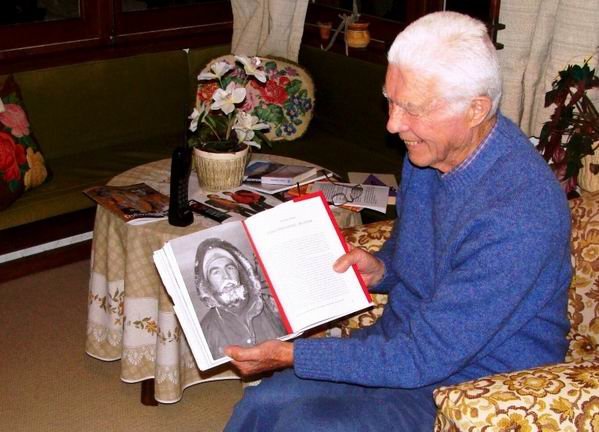 Dinko Bertoncelj je srečen človek, hvaležen za življenje. FOTO: José Hernández/culturademontania.org.ar