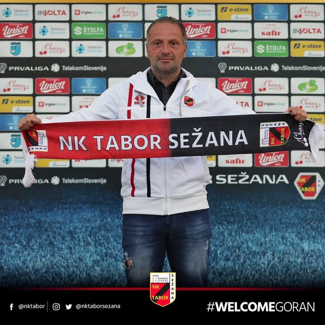 Goran Stanković je septembra lani od Maura Camoranesija prevzel trenerske vajeti kluba CB24 Tabor. FOTO: NK Tabor