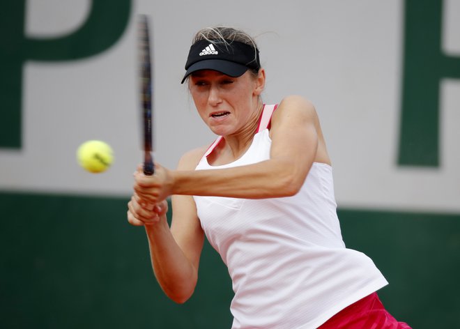 Juvanova je lani prišla v 2. krog odprtega prvenstva Francije. Foto: Reuters