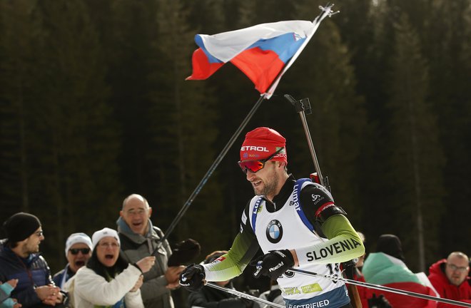 Jakov Fak si je včeraj priboril imenitno popotnico za svetovno prvenstvo na Pokljuki. FOTO: Matej Družnik