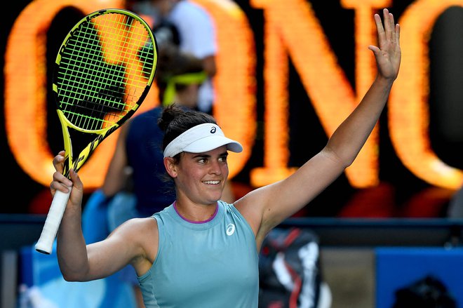 25-letna Jennifer Brady bo prvič igrala v finalu turnirja za grand slam. FOTO: William West/AFP