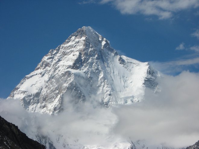 K2, 8611 metrov, drugi najvišji vrh sveta FOTO: Viki Grošelj