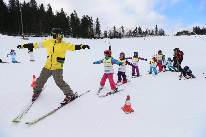 V Sloveniji je ogromno smučarskega znanja, naša nacionalna smučarska šola je zelo spodobna. FOTO: Jože Suhadolnik&nbsp;