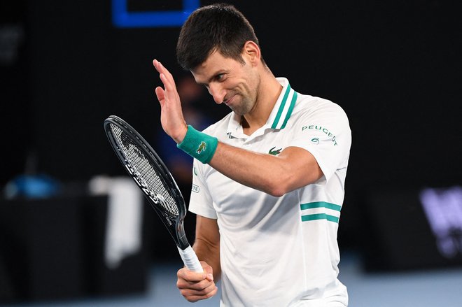 Novak Đoković je bil predober za Rusa. Foto William West Afp