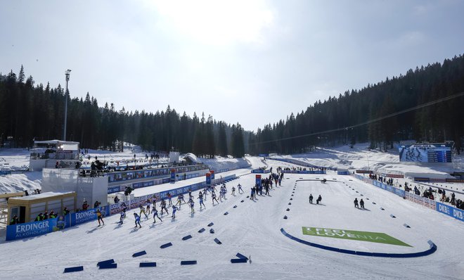 Organizatorji prvenstva na Pokljuki so potrdili, da so v Sloveniji zaupanja vreden partner pri biatlonskih projektih. FOTO: Matej Družnik/Delo