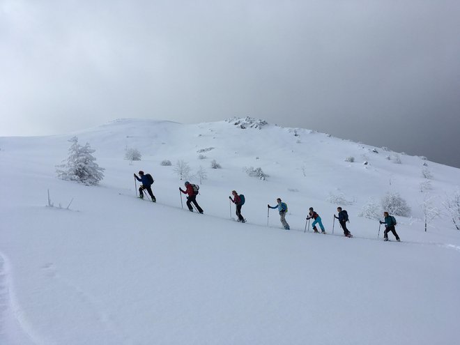 Letošnja zima je v marsičem posebna. Četudi za hip pozabimo na pandemijo, je količina snega v višjih predelih naše lepe dežele precej nadpovprečna. FOTO: Gregor Kofler
