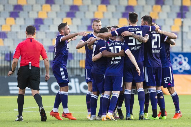 Maribor je dosegel štiri gole v Sežani. FOTO: Jure Banfi / Sobotainfo